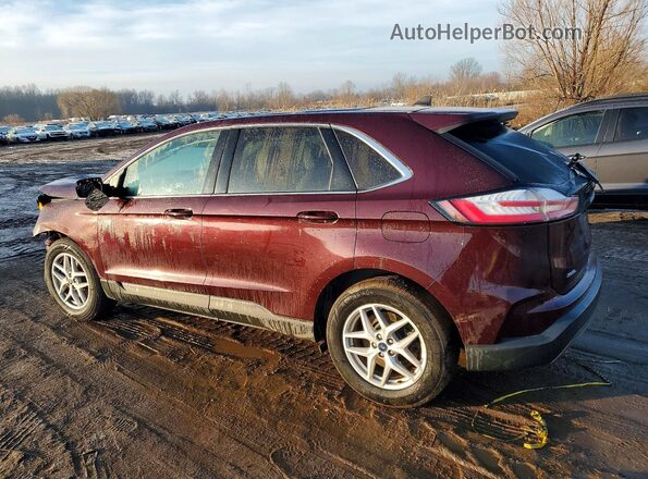 2FMPK4J9XMBA19880 2021 FORD EDGE Maroon 