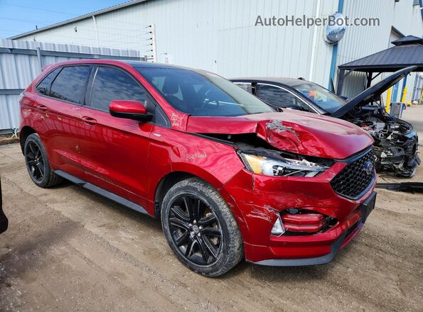 2FMPK4J9XMBA27767 2021 FORD EDGE Red 