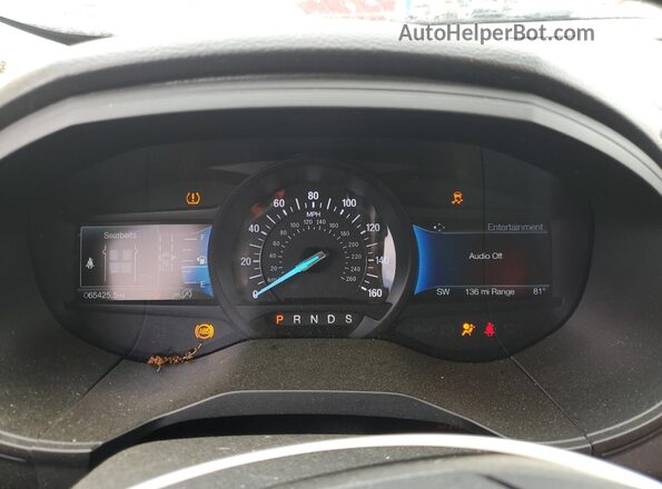 2FMPK4J9XNBA13045 2022 FORD EDGE Gray Սարքավորումների վահանակի տեսք