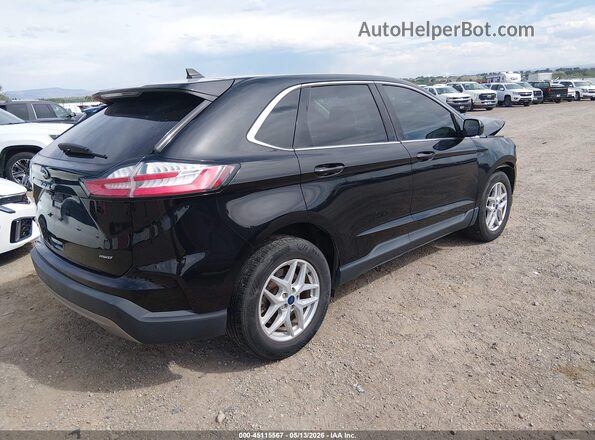 2FMPK4J9XNBA44523 2022 FORD EDGE Black Tył prawy