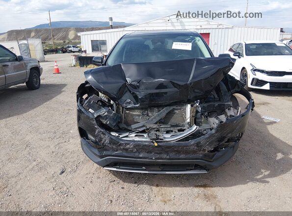 2FMPK4J9XNBA44523 2022 FORD EDGE Black Widok zestawu wskaźników