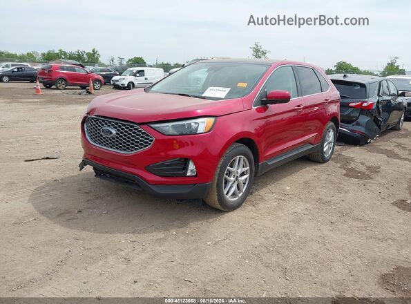 2FMPK4J9XPBA53046 2023 FORD EDGE Red Przód lewy