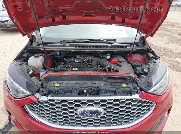 2FMPK4J9XPBA53046 2023 FORD EDGE Red Widok z tyłu