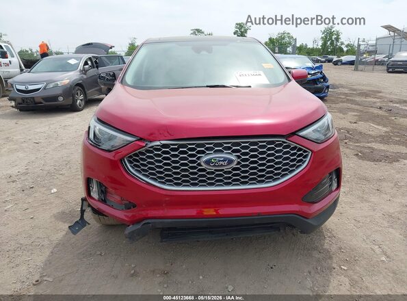 2FMPK4J9XPBA53046 2023 FORD EDGE Red Widok zestawu wskaźników