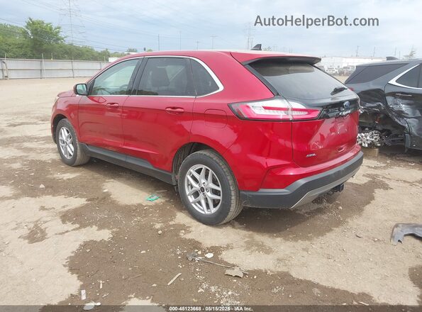 2FMPK4J9XPBA53046 2023 FORD EDGE Red Tył lewy