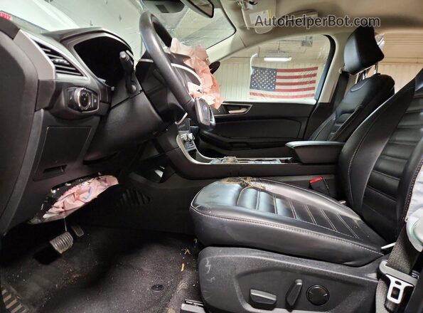 2FMPK4J9XRBA82324 2024 FORD EDGE White Widok wnętrza z przodu