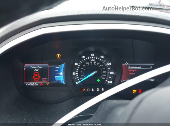 2FMPK4K80HBB66298 2017 FORD EDGE Синий Вид задних сидений