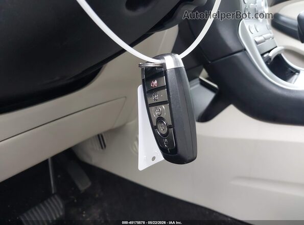 2FMPK4K80HBB66298 2017 FORD EDGE Синий Вид панели приборов
