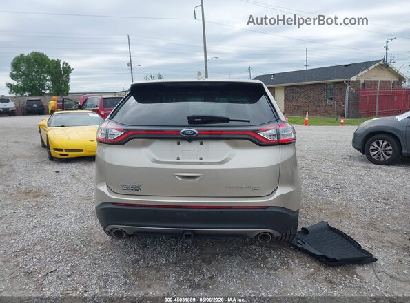 2FMPK4K82HBB17541 2017 FORD EDGE Champagne 