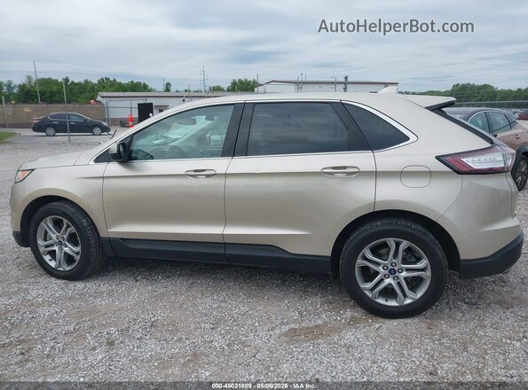 2FMPK4K82HBB17541 2017 FORD EDGE Champagne სალონის 360-გრადუსიანი ხედი