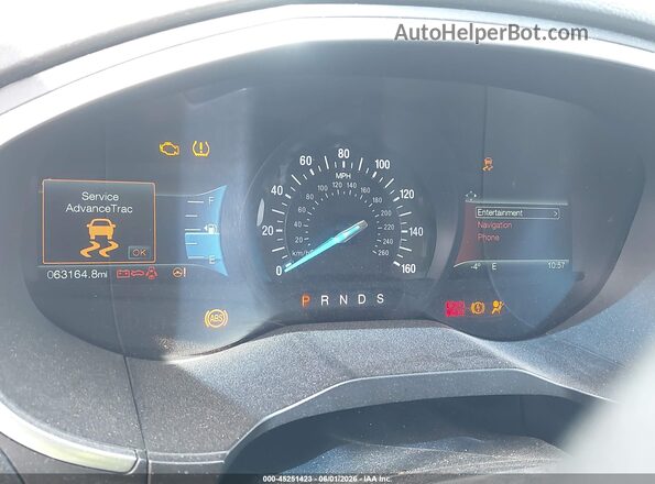 2FMPK4K83JBB36461 2018 FORD EDGE Черный Вид задних сидений