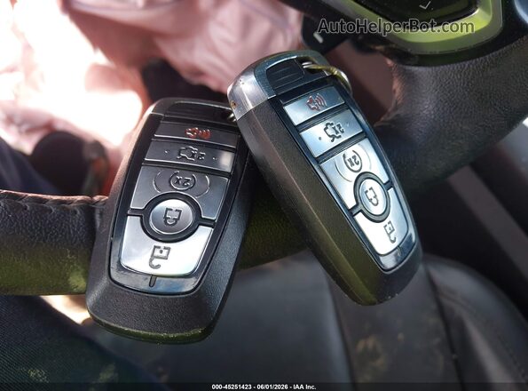 2FMPK4K83JBB36461 2018 FORD EDGE Черный Вид панели приборов
