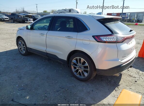 2FMPK4K83JBC01535 2018 FORD EDGE White Задня ліва чверть