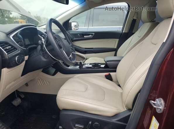 2FMPK4K84JBB73390 2018 FORD EDGE Burgundy 