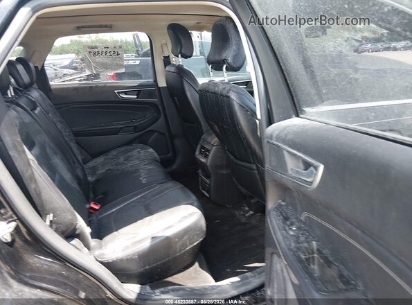 2FMPK4K84JBC54700 2018 FORD EDGE Black Widok naklejki z numerem VIN