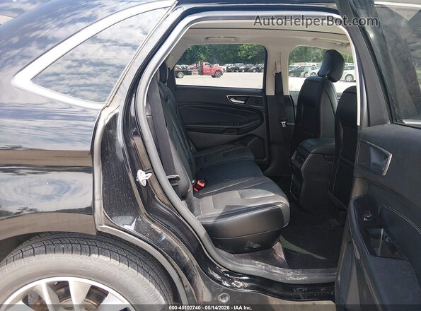 2FMPK4K86GBC43478 2016 FORD EDGE Black VIN sticker view