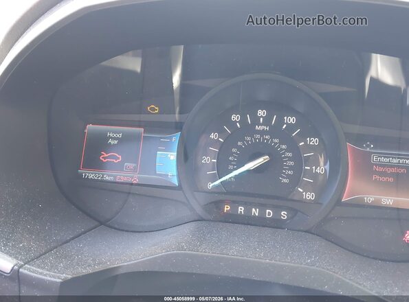 2FMPK4K87JBB27360 2018 FORD EDGE Red Հետևի նստատեղերի տեսք