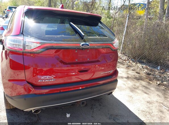 2FMPK4K87JBB27360 2018 FORD EDGE Red 