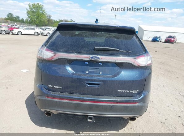 2FMPK4K88HBB09704 2017 FORD EDGE Dark Blue 