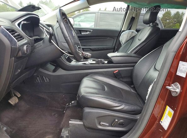 2FMPK4K89GBB79338 2016 FORD EDGE Brown 