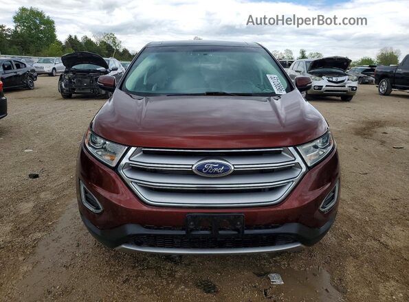 2FMPK4K89GBB79338 2016 FORD EDGE Brown 