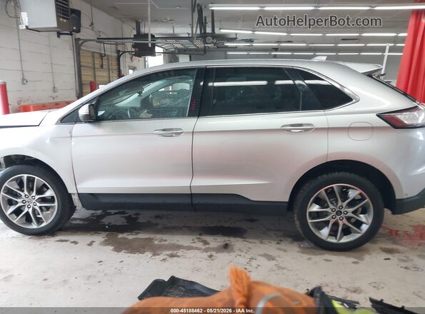 2FMPK4K89HBB71340 2017 FORD EDGE Silver Սալոնի 360 աստիճան տեսք