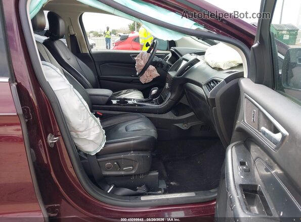 2FMPK4K8XHBB62744 2017 FORD EDGE Burgundy 