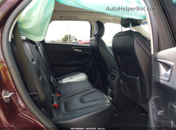 2FMPK4K8XHBB62744 2017 FORD EDGE Burgundy 
