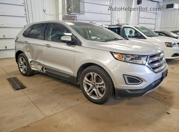 2FMPK4K90HBB90349 2017 FORD EDGE Silver 