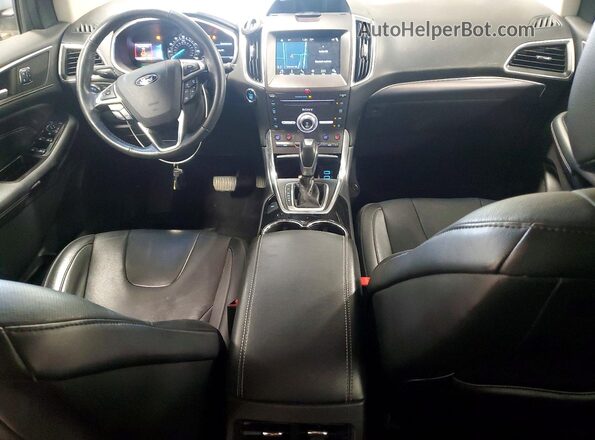 2FMPK4K90HBB90349 2017 FORD EDGE Silver 