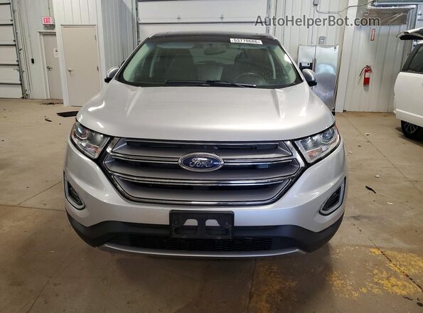 2FMPK4K90HBB90349 2017 FORD EDGE Silver 