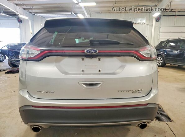 2FMPK4K90HBB90349 2017 FORD EDGE Silver 