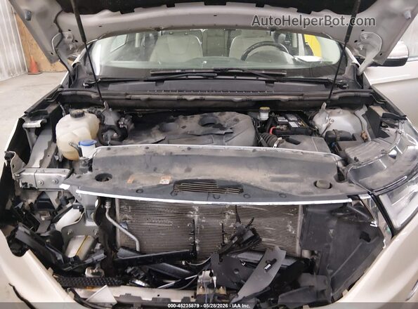 2FMPK4K90HBC62571 2017 FORD EDGE Gold Вид ззаду