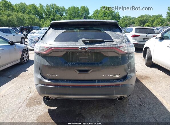 2FMPK4K90JBC05857 2018 FORD EDGE Gray 