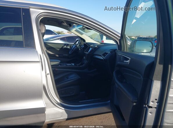 2FMPK4K90LBA72407 2020 FORD EDGE Gray Front interior view