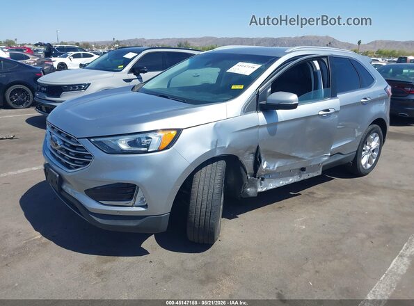 2FMPK4K90LBA72407 2020 FORD EDGE Gray Front left