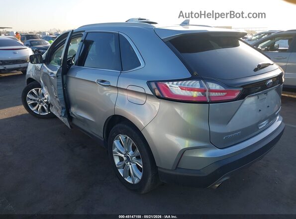 2FMPK4K90LBA72407 2020 FORD EDGE Gray Rear left