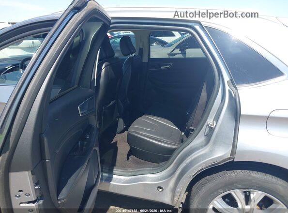 2FMPK4K90LBA72407 2020 FORD EDGE Gray VIN sticker view