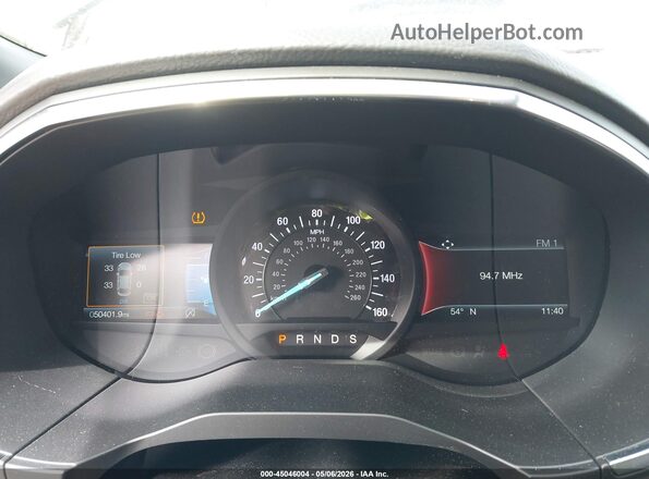 2FMPK4K90LBB58834 2020 FORD EDGE Maroon უკანა სავარძლების ხედი