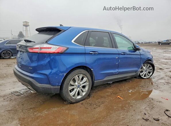 2FMPK4K90NBA13554 2022 FORD EDGE Синий 