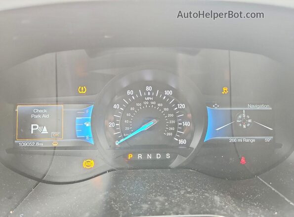 2FMPK4K90NBA13554 2022 FORD EDGE Синий 