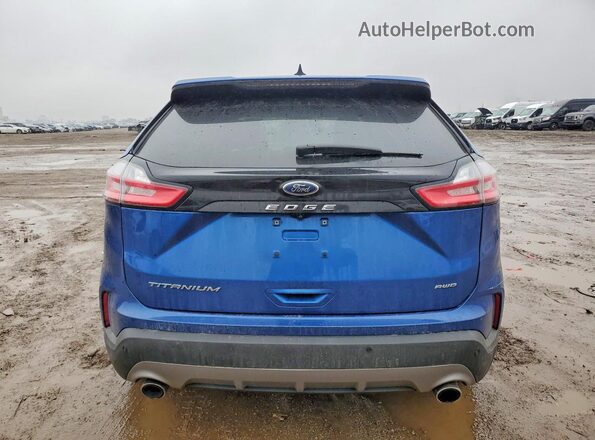2FMPK4K90NBA13554 2022 FORD EDGE Синий 