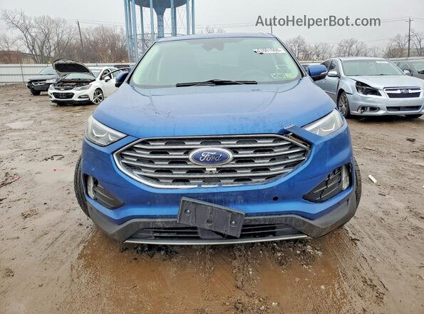 2FMPK4K90NBA13554 2022 FORD EDGE Синий 