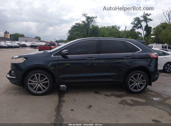 2FMPK4K90RBA18159 2024 FORD EDGE Dark Blue 