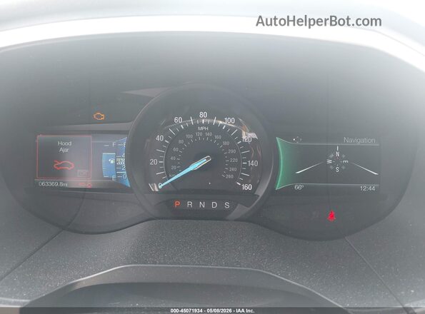 2FMPK4K91JBB74859 2018 FORD EDGE Silver უკანა სავარძლების ხედი