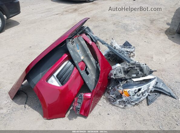 2FMPK4K91KBB23606 2019 FORD EDGE Red 