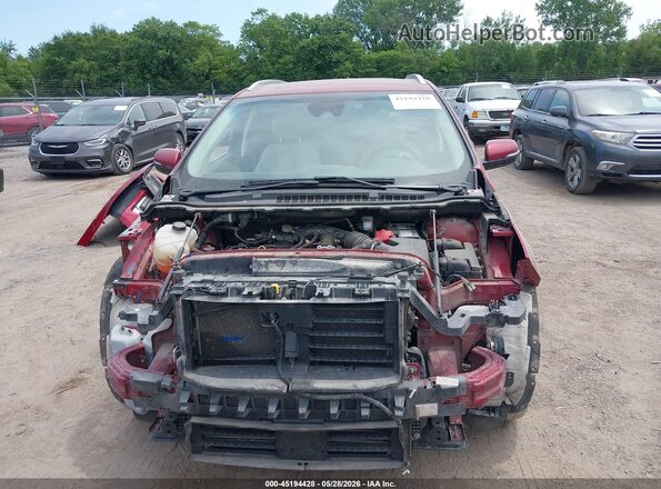 2FMPK4K91KBB23606 2019 FORD EDGE Red 