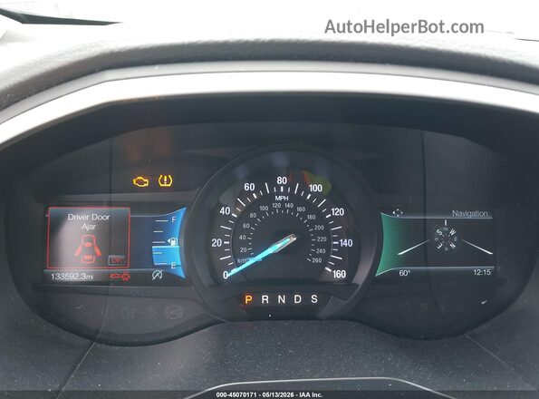 2FMPK4K91KBB39806 2019 FORD EDGE Blue Widok tylnych siedzeń