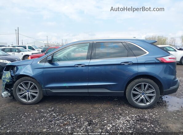 2FMPK4K91KBB39806 2019 FORD EDGE Blue 