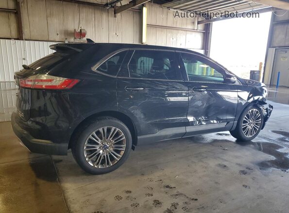 2FMPK4K91KBB53334 2019 FORD EDGE Black Задня права чверть